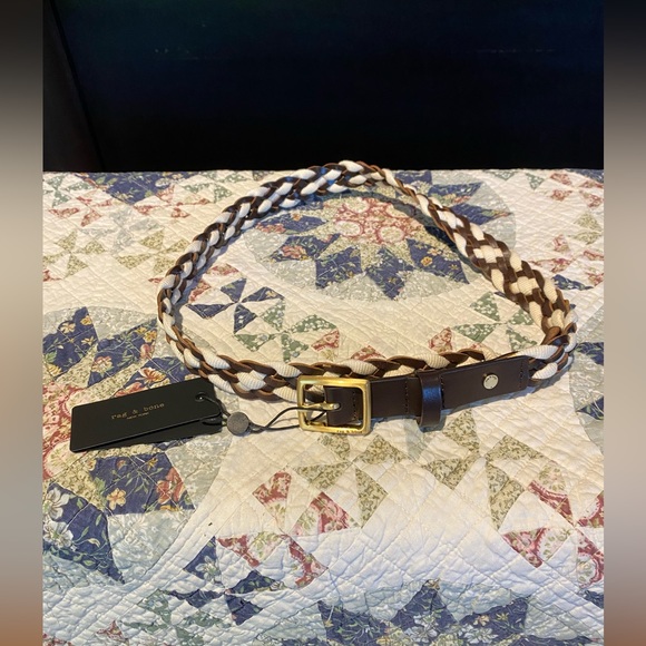 NWT Rag & Bone baby boyfriend woven belt main image 4